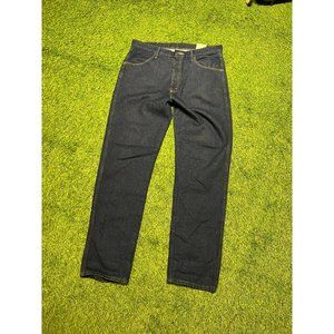 Vintage dark wash rustler jeans